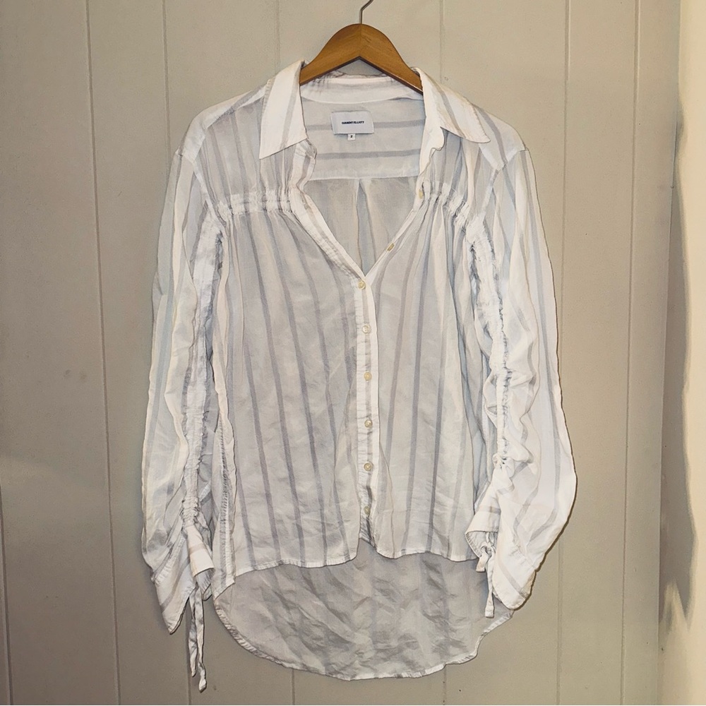 Current Elliott Cinched Girlfriend Button Up - image 3